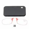 Clip-On Portable Folding Reading Glasses: Ultra-Lightweight, Card-Style Silicone Design for Seniors