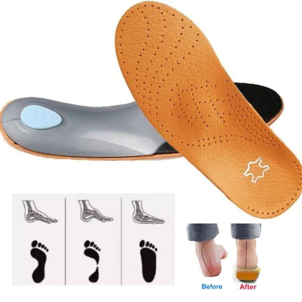 PU Leather Shoes Insole Foot Pad Health Foot Care Supplies Soft Sports Shoe Pad  Women