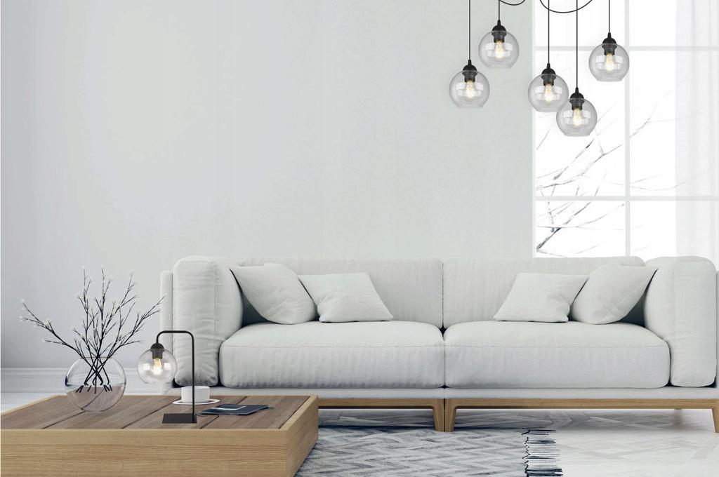 ELEGANT GLASS LED NIGHT STANDING DESK LAMP