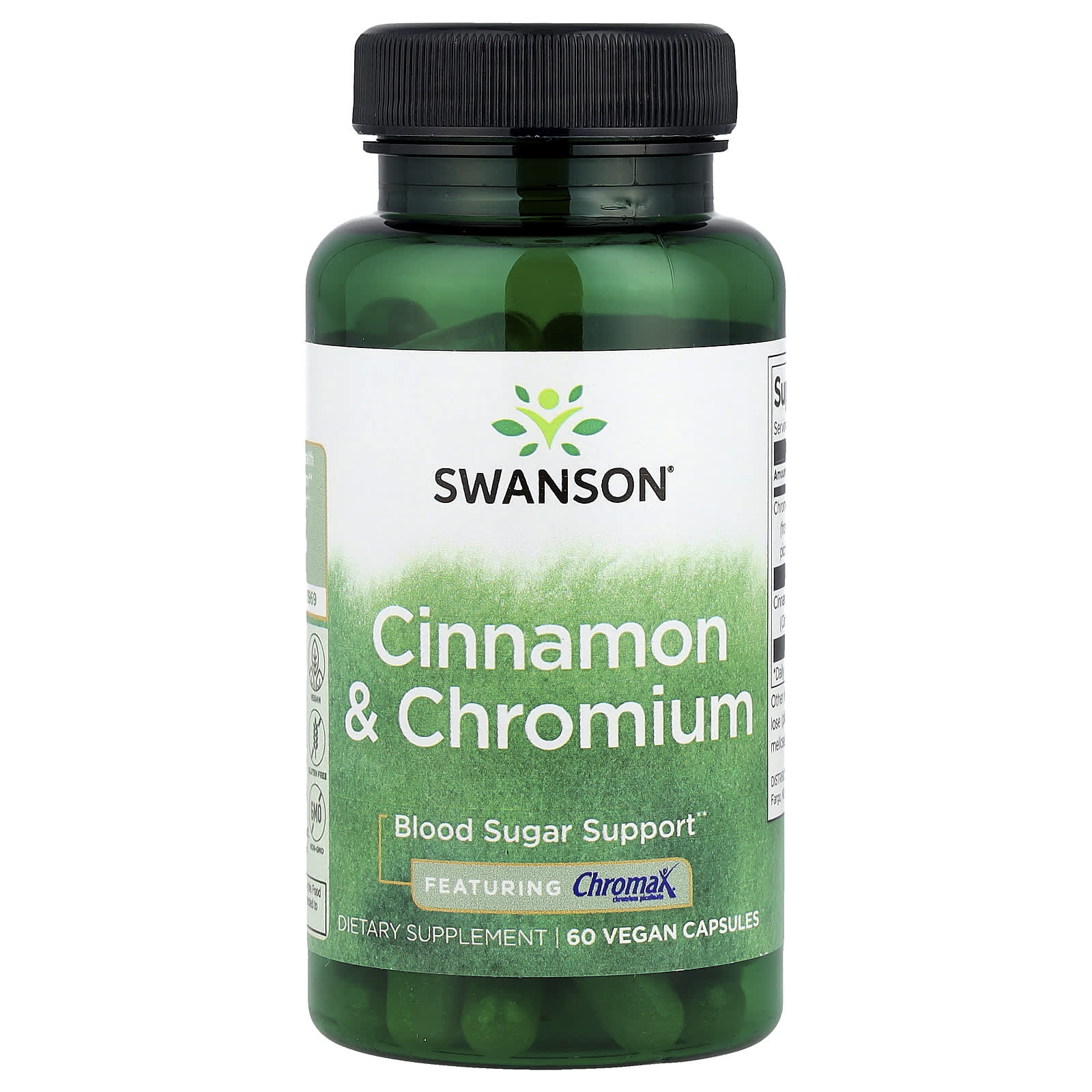 

Cinnamon & Chromium, 60 Vegan Capsules