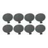 Lot de 8 capuchons de vis pour poignée de porte intérieure, accessoires automobiles, installation facile pour MK2 V31 V33 V43