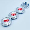 4PCS VOSSEN Wheel Center Cap 53mm Rim Cover Hub Cap Wheel Cap For 50mm VOSSEN Racing Badge sticker Decals Styling accessories
