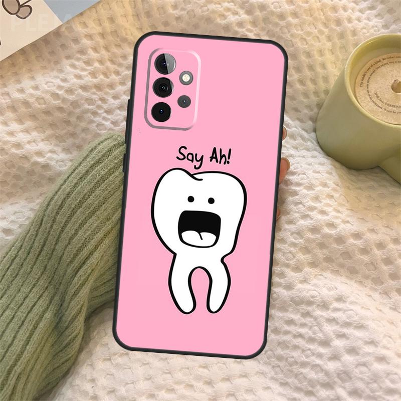 

Футляр для зубов для стоматолога для Samsung Galaxy A15 A22 A52 A32 A54 A14 A16 A26 A36 A56 A55 A35 A05 A06 A53 A33 A13 For Samsung A12