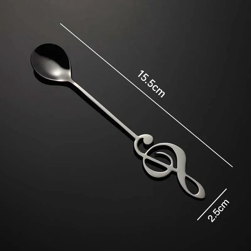 Ложка для размешивания кофе из нержавеющей стали — фото 7