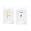 Baner Diy 16X12 Cm - Literka F