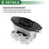Motoforti Engine Motor Mount for Buick Encore 2013-2022, Part Number 95418203, Silver Tone.