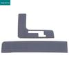 Compatible with 2021 Toyota Sienna SIENN: Black Titanium Brushed Interior Modification Glass Lifter & Rear Reading Light.