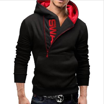 MillionClub Mode Herren Casual Slim Solid Jacke Outdoor Warm Kapuzenmantel Reißverschluss Mantel Jacke Outwear Tops