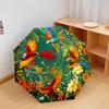 1 PC Automatic Folding Umbrella - Macaw Pattern, Portable & Foldable Design with 8 Ribs, Christmas Birthday Gifts