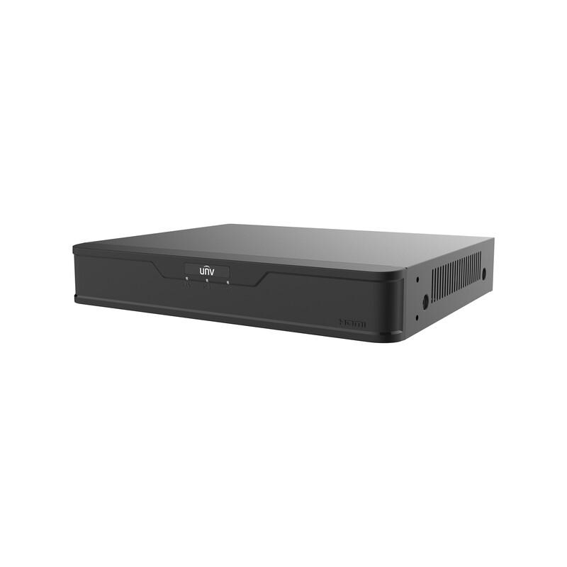 Uniview NVR501-08B-DT NVR a 10 canali e 1 alloggiamento spina CN (adattatore incluso)
