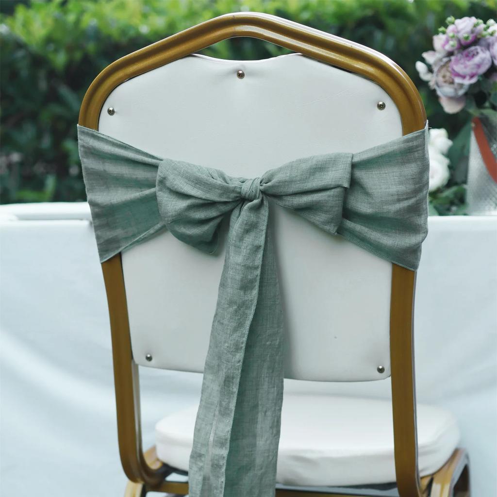 24pcs Chair Sashes Bows Universal Chair Cover For Wedding Reception Restaurant Event Decoration Banquet,Party,Hotel Event Decor