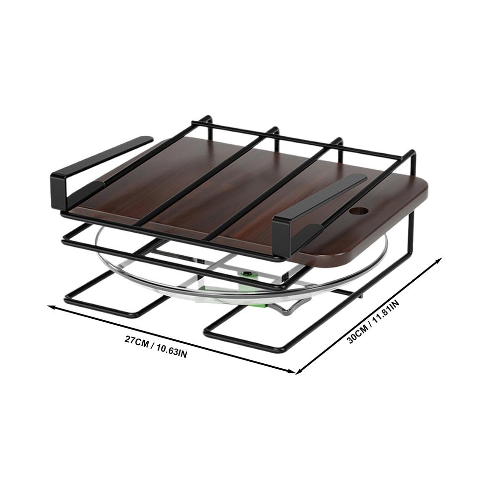 

Подставка для крышек кастрюль Жаростойкий контейнер Подставка-держатель для кастрюль и сковородок Для кухни Духовка Плита Кладовая Ящик Прихватка Ложка Кухонная утварь Резка чёрный