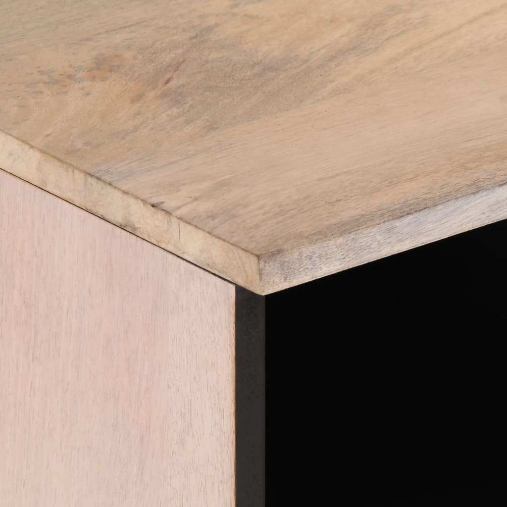 TV Stand 80 x 34 x 46 cm Solid Mango Wood