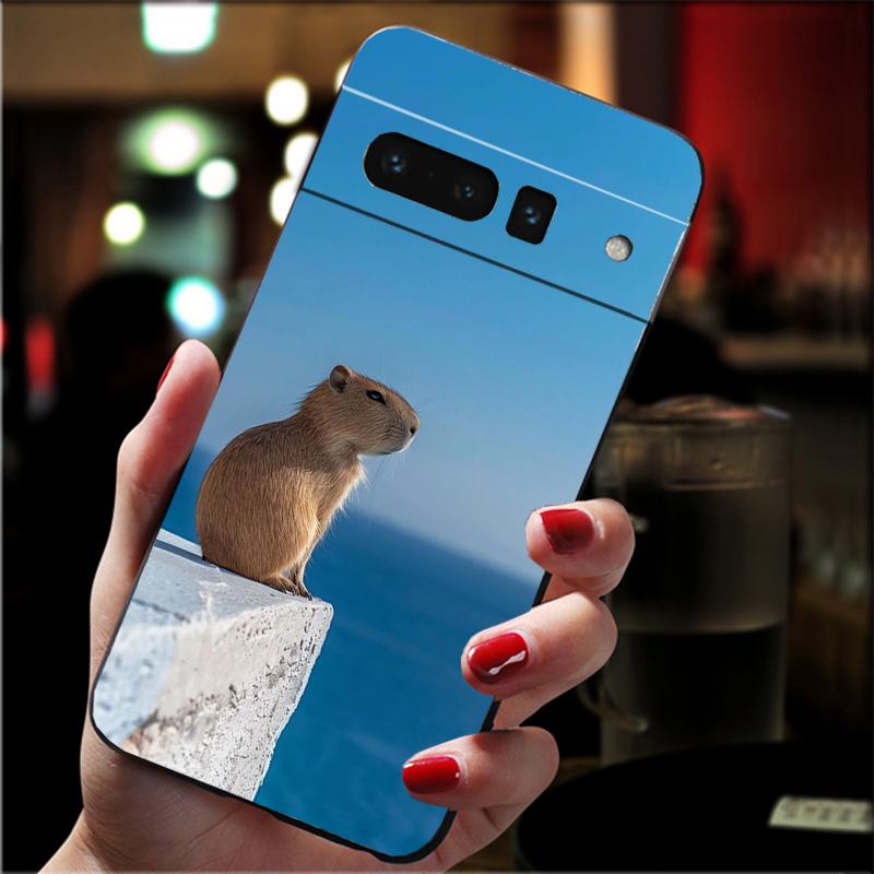 

Animal Capybara Carcasa Funda Phone Case For Google Pixel 10 9 Pro XL 9A 8 7 6 Pro Pixel 8A 7A 6A Pixel 8 7 6 5 Case Google Pixel 8a