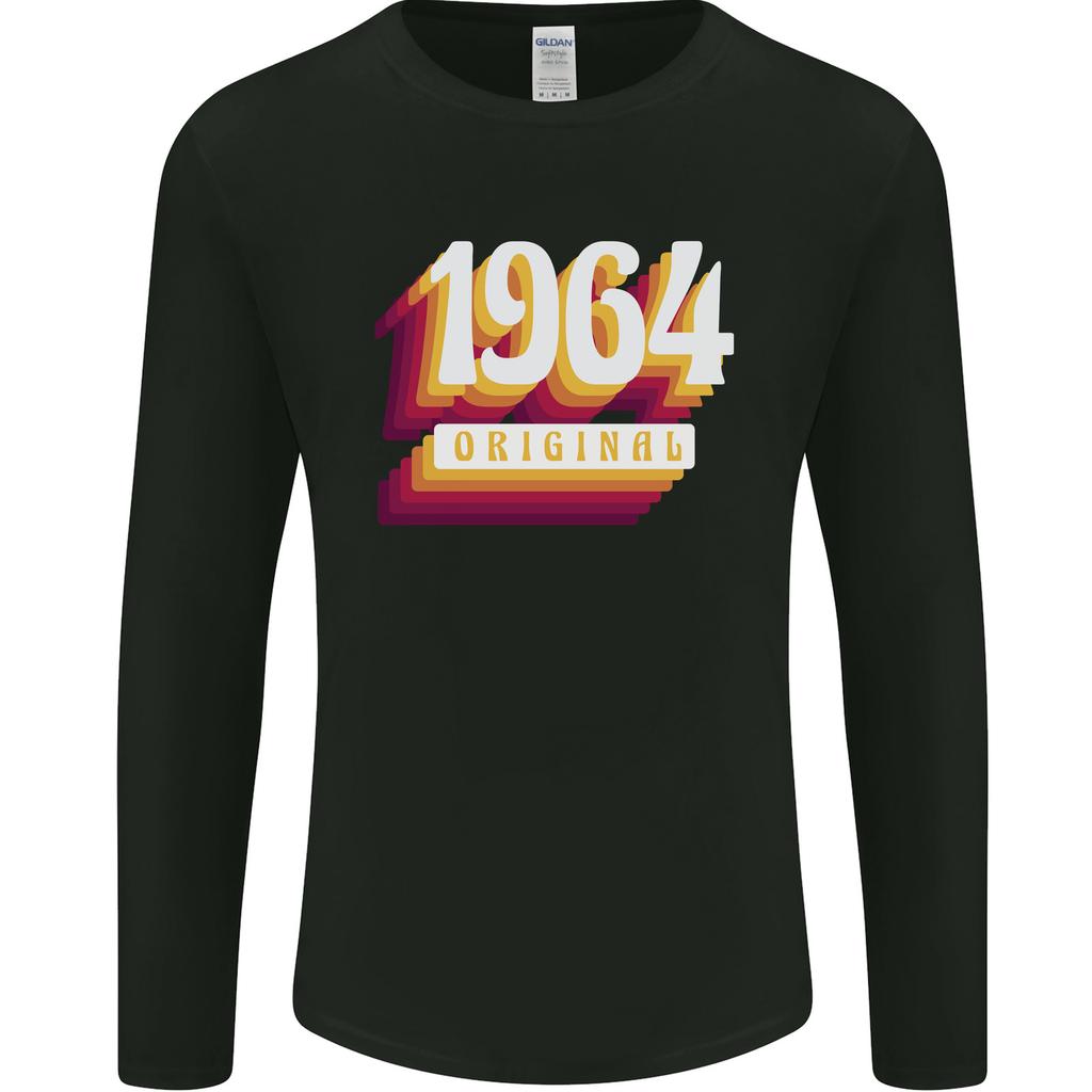 Retro 62Nd Birthday Original 1964 Unisex Long Sleeve T-Shirt