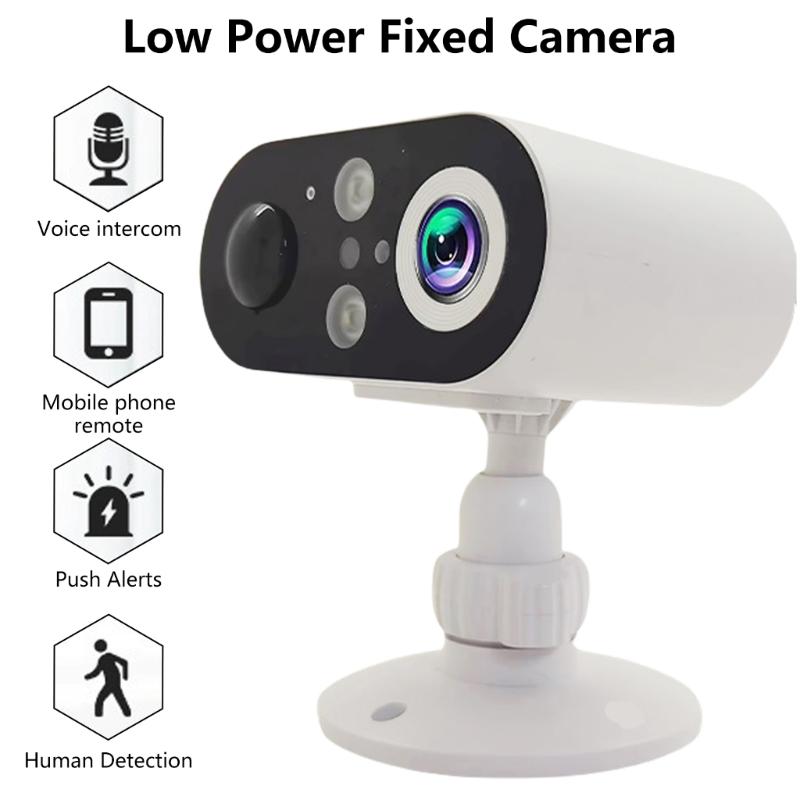 Indoor Security Camera 1080P With Night Motion Tracking Voice Intercoms Remote Alarm Low Power WIFI Camera