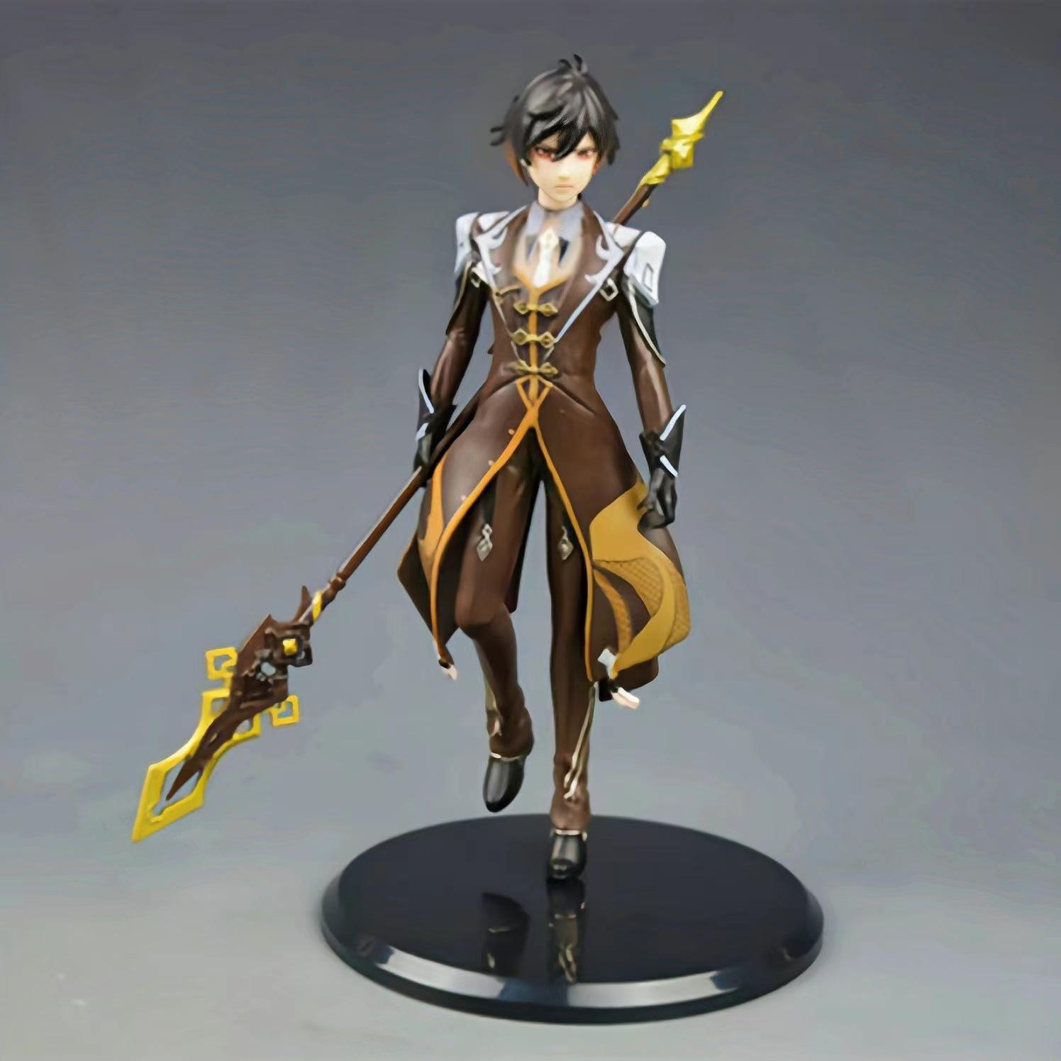 

Куклы-персонажи игровых персонажей Hu Tao, Klee, Ganyu, Paimon, Ningguang и Raiden Shogun, изготовленные вручную, модель сцены