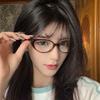 Glasses Frame Cat Eyes New Simple Small Frame Anti Blue Light Computer Eyewear Optical Eyeglasses Unisex Glasses