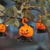 Luminous Pumpkin LED Lamp Plastic Electronic Nightlight Halloween Candle Light  Home