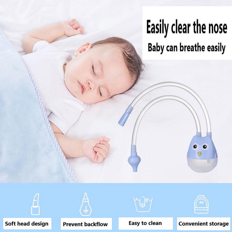 Baby Nasal Suction Aspirator Nose Cleaner Sucker Suction Tool Protection