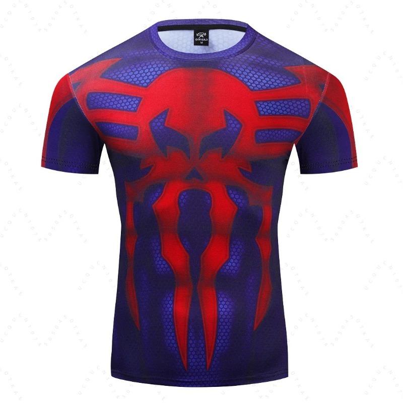 2026 Summer Children's T-shirt - Marvel Spider-Man 3D Print - Sporty and Casual, Breathable and Sweat-Wicking Short Sleeve