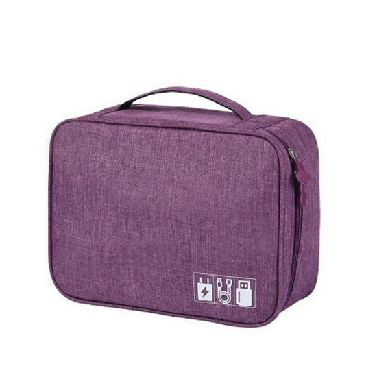 Waterproof Multifunctional Travel Digital Storage Bag for Cables, Power Bank, USB, Charger, and Earphones