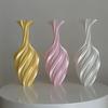 1 Stück Abstrakte Plastikvase Für Zuhause Wohnzimmer Büro Blumenarrangement Dekoration Handwerk Hochzeit Tischmittelstück Vase