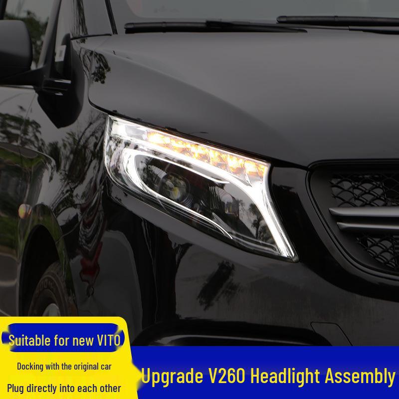 Compatible LED Headlight for Mercedes-Benz VITO 16-19 V-Class Models