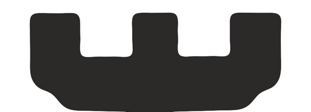 Rear Floor Mats For Toyota Corolla Verso Ii 7 Seats 2004-2009