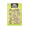 Stainless Steel Number Cookie Cutters Set