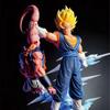 32cm Anime Dragon Ball Vegetto Vs Buu Action Figures Trendy Toy Model Pvc Static Statue Desktop Collection Ornaments Figure Gift