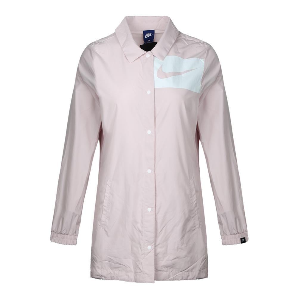 

Nike Casual Sport Logo Colorblock Куртка женская Верхняя одежда Розовый 893030-699 L