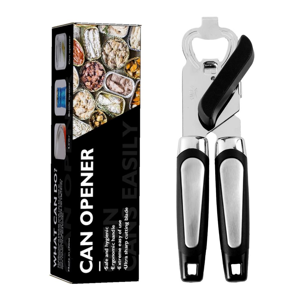 Cross-border Explosive Can Opener Wholesale Multifunctional Stainless Steel Canning Knife Kitchen Artifact Gadget Manual Bottle Opener