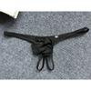 Open Penis G-String Men Erotic Panties Jj Sheath Underwear T-Back Underpants Cock Hole Panties Gay Bare Butt Thongs Lingerie