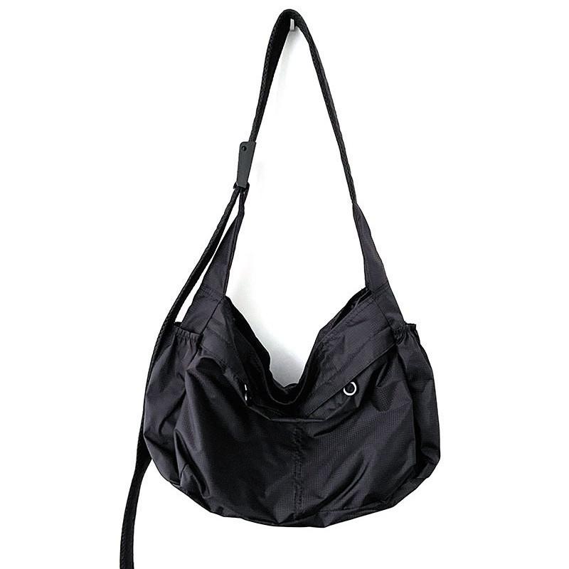 Large capacity summer lazy wind single shoulder oblique span bag 2025 new fashion casual canvas trend Oxford cloth bag