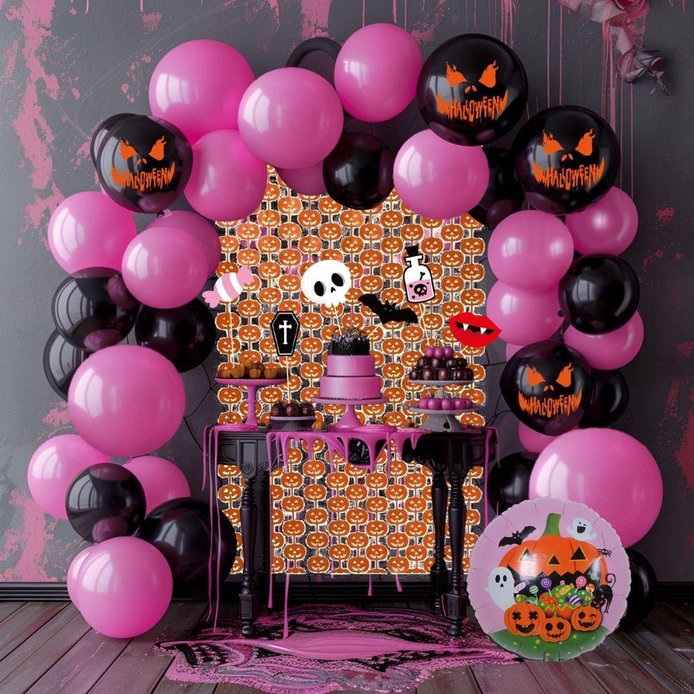 

Colorful Confetti Balloon Arch Set Eyeball Balloons Party Background Decoration Party