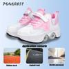 Children's 4-wheel Dual-purpose Roller Shoes Outdoor Kids Deformed Shoes With Wheels Fashion Parkour Sneakers For Girls Gift
