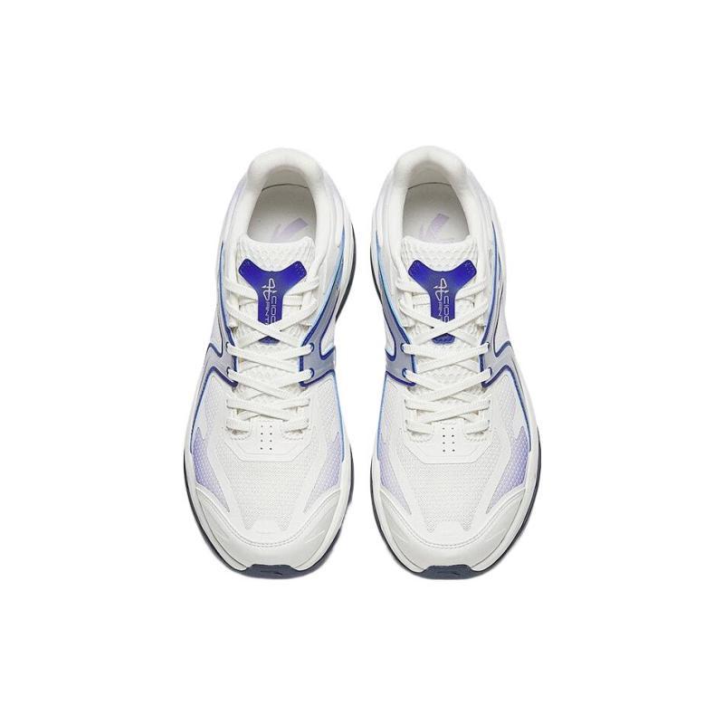 Anta Anti-Slip Wear-Resistant Low-Top Sports Casual Shoes Men's White Blue Silver Sneakers 112338881-2