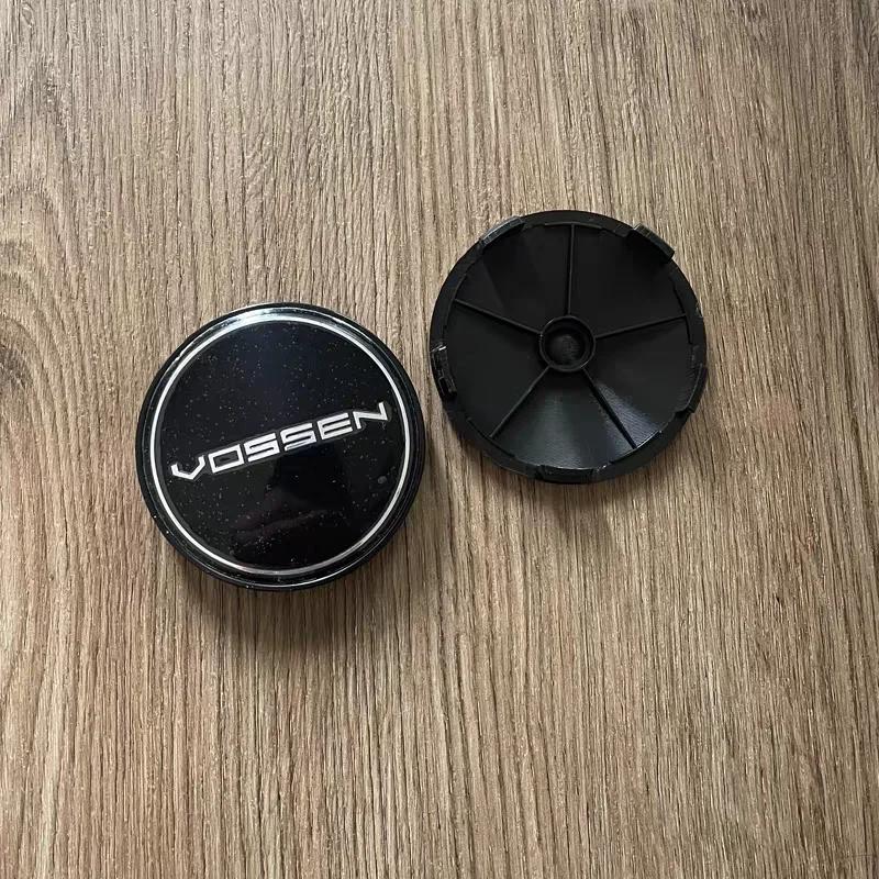 Lsjwk2 4PCS/lot 60MM 68MM VOSSEN Emblem Logo Car Wheel Center Hub Caps Wheel Center Cap Decoration Auto Styling Rim Hub Cap