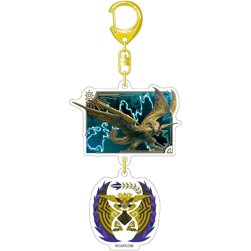 Capcom - Monster Hunter Wild Acrylic Charm Ray Dow