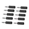 10pcs 22.090 4mm Banana Plug Gold Plated Lantern Banana Plug Connector for Electronic Equipment
