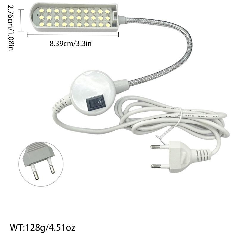 LED Sewing Machine Work Light - 10/20/30 Bead Options