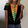 Women's T-Shirts Summer Clothing 3D Printing O-Neck Short Sleeve Tops Streetwear Oversized Apparel Loose Ladies Tees
