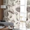 Mushroom Nostalgia Leaves Bedroom Transparent Sheer Curtains Holiday Decoration Window Voile Tulle Curtain