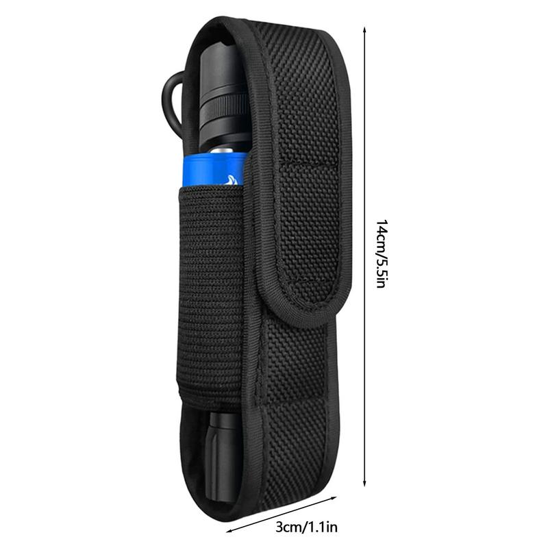 Pochette Holster Tactique Molle pour Lampe Torche Portatif Outdoor LED Torche Étui de Transport Sac Porte-Lampe Torche Pour Chasse Camping Randonnée