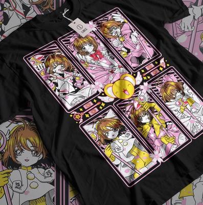 T-Shirt Cardcaptor Sakura T-Shirt Kawaii Anime