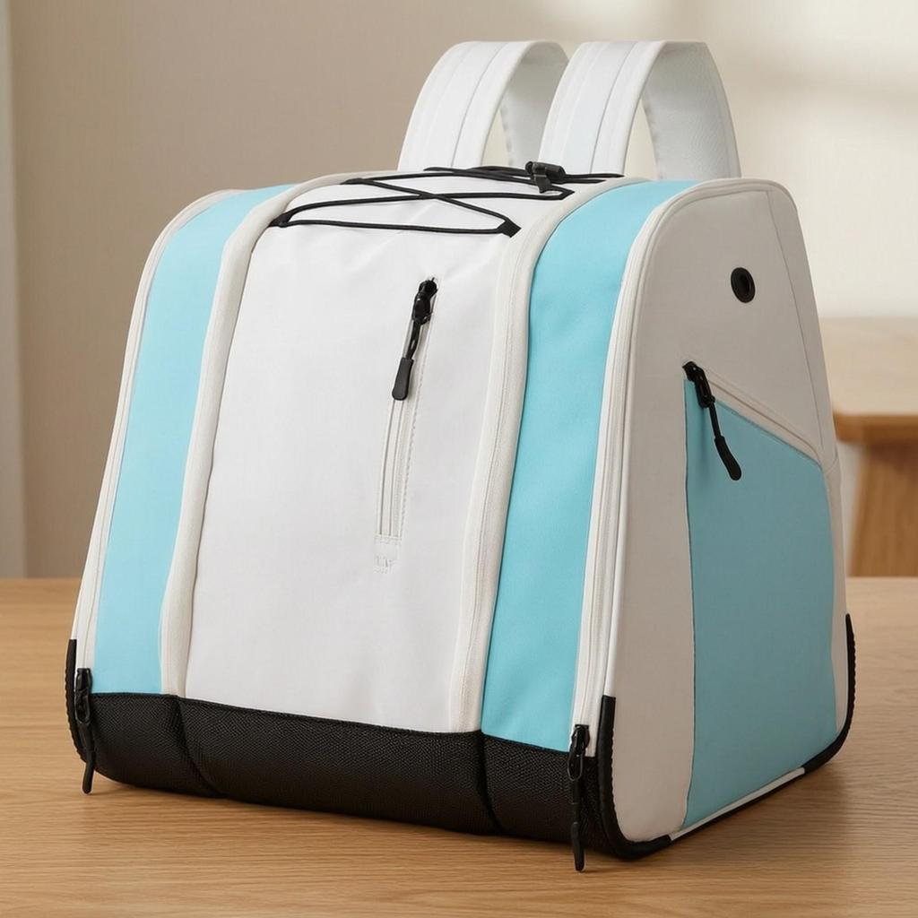 Waterproof Ski and Snowboard Gear Backpack Structured with Ski-Boot