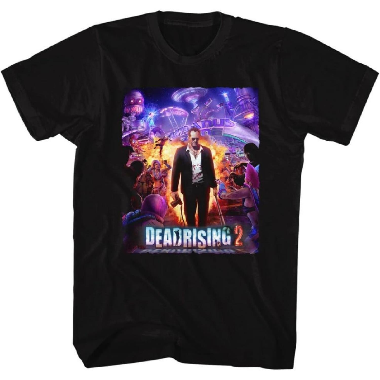 Dead Rising - Mens Purple Action T-Shirt XXXXXL разноцветный