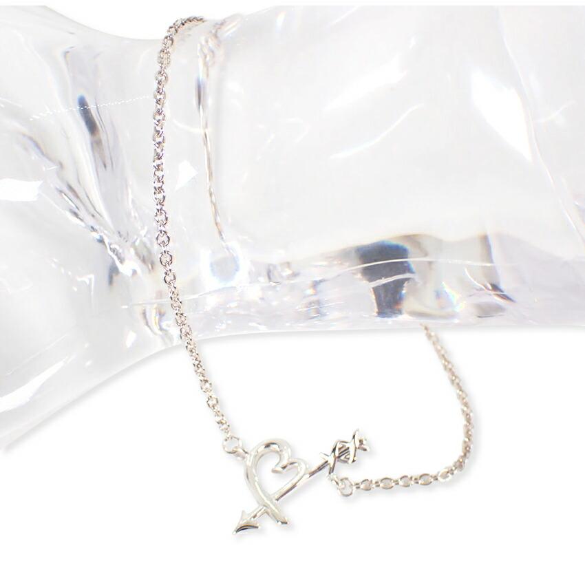 [Used] TIFFANY/Tiffany 925 Loving Heart & Arrow Bracelet/g497-22