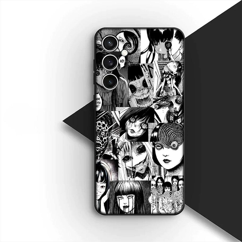 Phone Cover for Samsung Galaxy S22 S21 S20 FE Ultra Plus A07 A17 A15 A16 A25 A57 A37 Case Comics Junjis Tomie Ito Collection